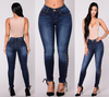 Dark jeans female fashion women's station feet pants women