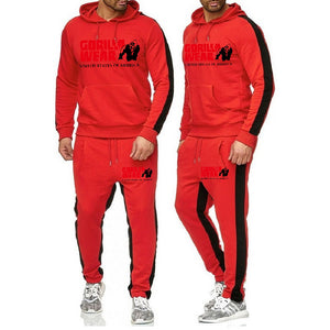 Hooded turtleneck tracksuit