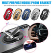 Universal Multipurpose Mobile Phone Holder Car Air Vent Grip Mount Stand Rotation Finger Ring Holder Bracket