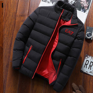 Winter Warm Men Cotton Jacket With Long Sleeves