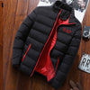 Winter Warm Men Cotton Jacket With Long Sleeves