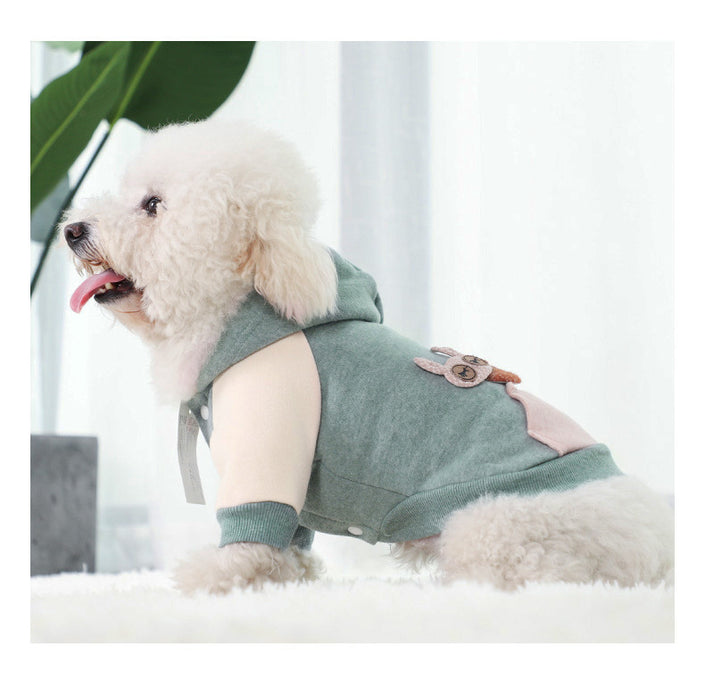 Dog Clothes Autumn And Winter Clothes Thickening