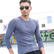 men's collar T-shirts, long sleeves, long sleeves, long sleeves, long sleeves, long sleeves and velvet t-shirts