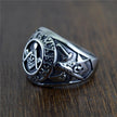 Fashion Jewelry Wholesale Hip Hop Style Ring Masonic Totem Ring Classic Trendy Men Bracelet