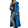 Coarse Women Loose Twist Braids Lazy Wind Hooded Long Cardigan Sweater’s