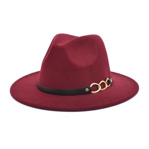 Women's Woolen Top Hat Belt Accessories