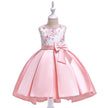 New Foreign Trade Girls Twill Satin Cloth Children's Dress Drag