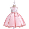 New Foreign Trade Girls Twill Satin Cloth Children's Dress Drag