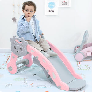 2-In-1 Child Climbing And Rocking Hors Suit For Indoor And Backyard Baskets