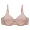 Plus size glossy bra