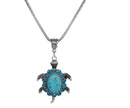 turquoise turtle necklace