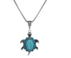 turquoise turtle necklace