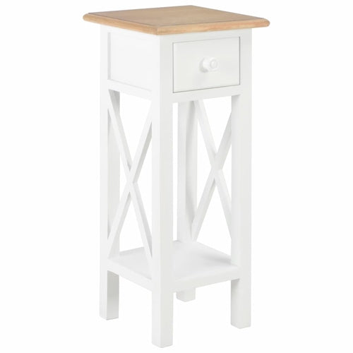 Side Table White 10.6