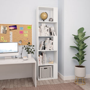 Book Cabinet/Room Divider White 17.7