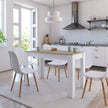 Dining Table White 47.2