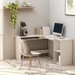 L-Shaped Corner Desk White 47.2