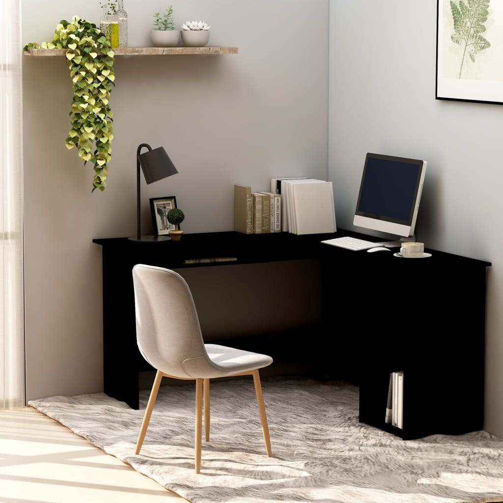 L-Shaped Corner Desk White 47.2