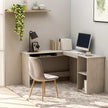 L-Shaped Corner Desk White 47.2