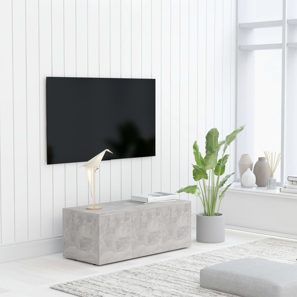 TV Cabinet White 31.5