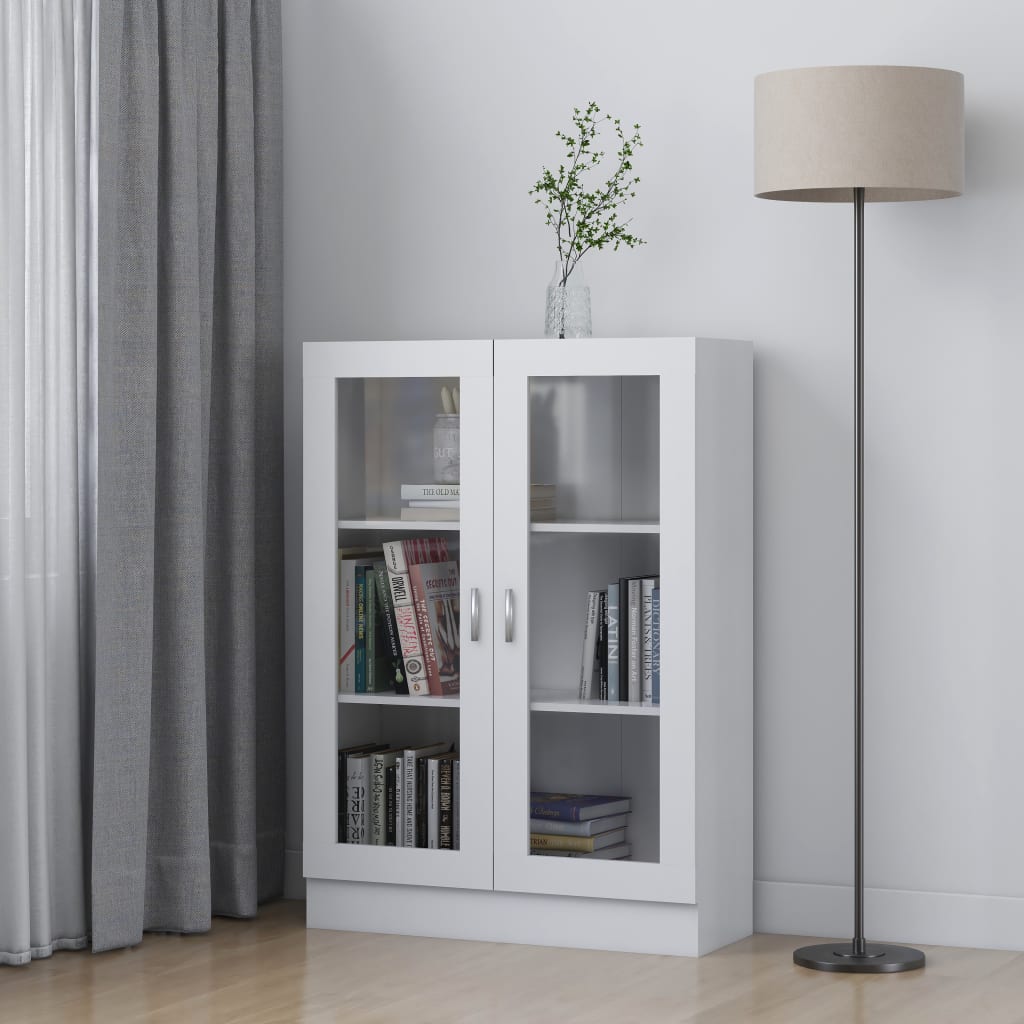 Vitrine Cabinet White 32.5