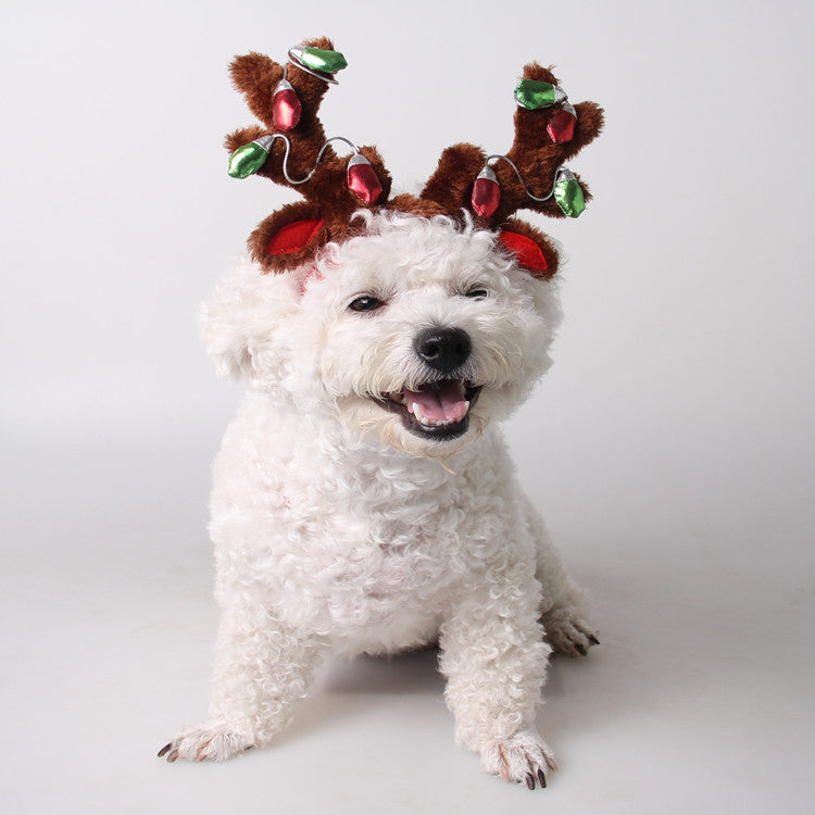 Pet Supplies Christmas Dog Hat Cat Ornaments