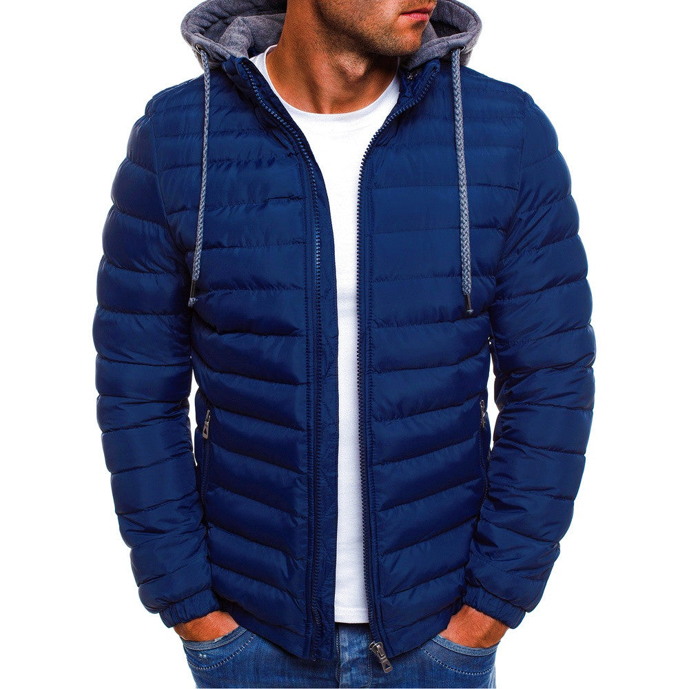 Warm Hooded Casual Cotton Jacket