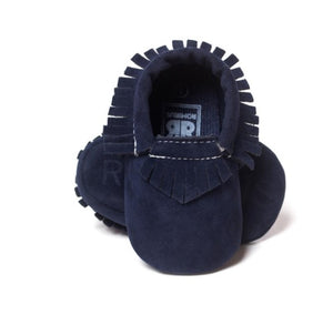 PU Suede Leather Newborn Baby Shoes