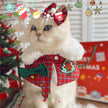 Pet Christmas New Year Cat Shawl