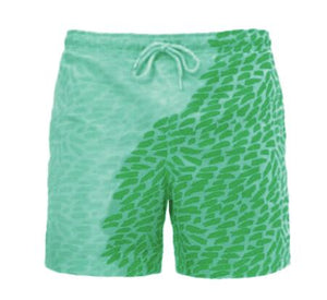 Discoloration In Water  Beach Sports Fitness Shorts  Quick-Drying Swimming Trunks  Temperature Change