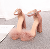 Fur SuedeToe Pumps