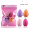 4 Pcs/Bag Wet And Dry Dual Cosmetic Puff