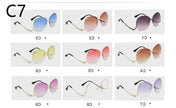 Ladies Round Sunglasse Glasses Women