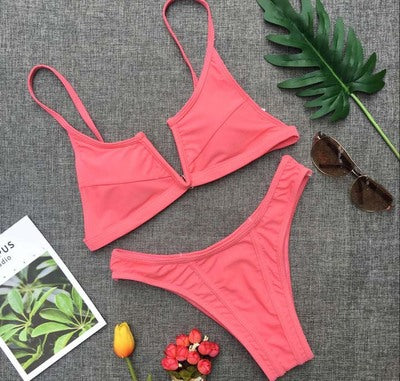 Bikini  multi-color optional swimsuit