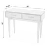 Lavery Cottage White Console Table with Storage - White