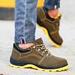 Unisex Comfortable And Lightweight All Season Safety Shoes Anti-smash Steel Toe Working Shoes Men Safety Boots