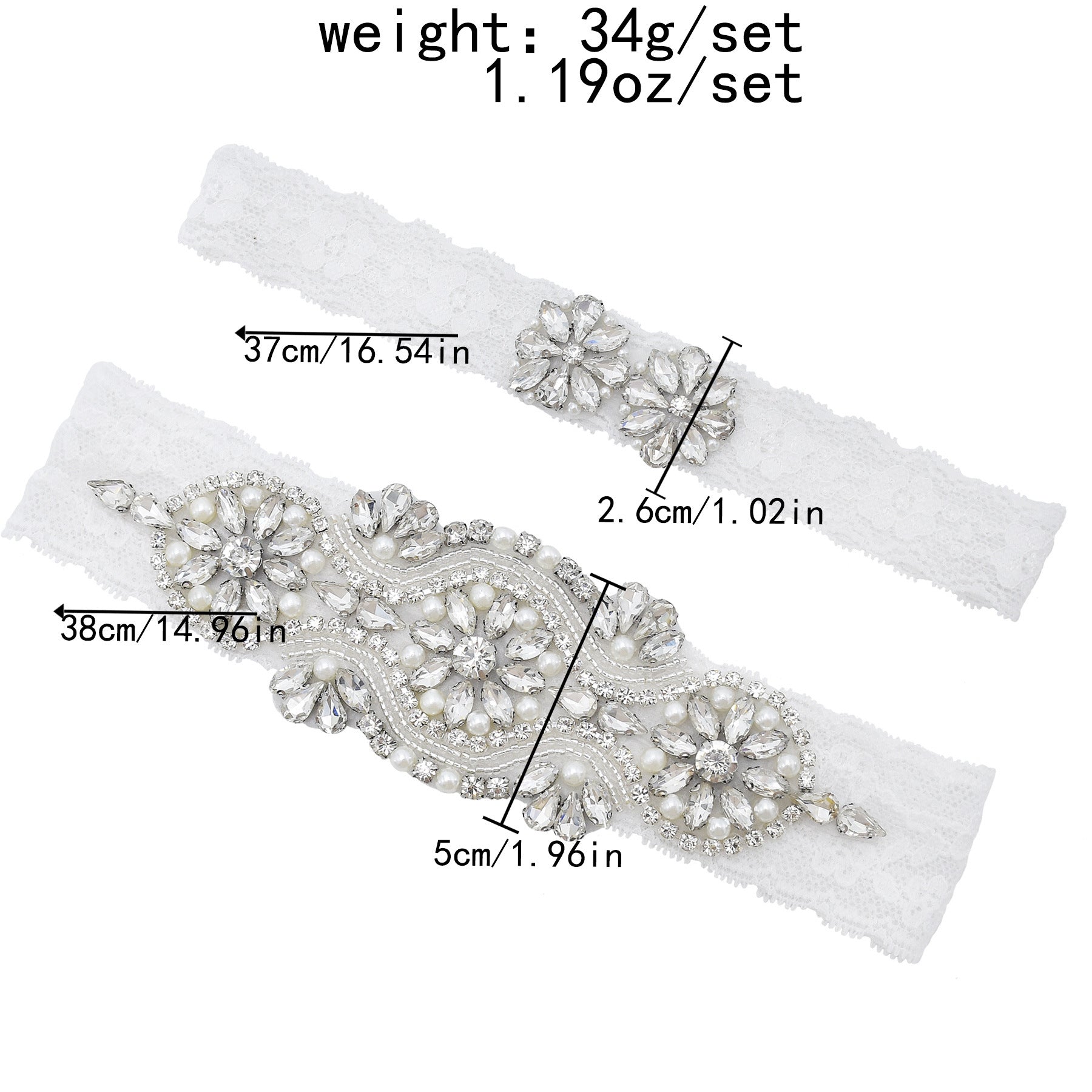 Leg Loops Handmade Lace Wedding Garter Accessories