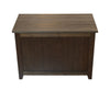 Eccostyle Solid Bamboo Storage Chest Bench - Brushed Brown