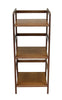 Eccostyle 3-Tier Bamboo Frame Stackable Tower Shelf - Caramel