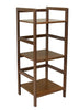 Eccostyle 3-Tier Bamboo Frame Stackable Tower Shelf - Caramel