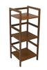 Eccostyle 3-Tier Bamboo Frame Stackable Tower Shelf - Caramel