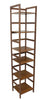 Eccostyle 3-Tier Bamboo Frame Stackable Tower Shelf - Caramel