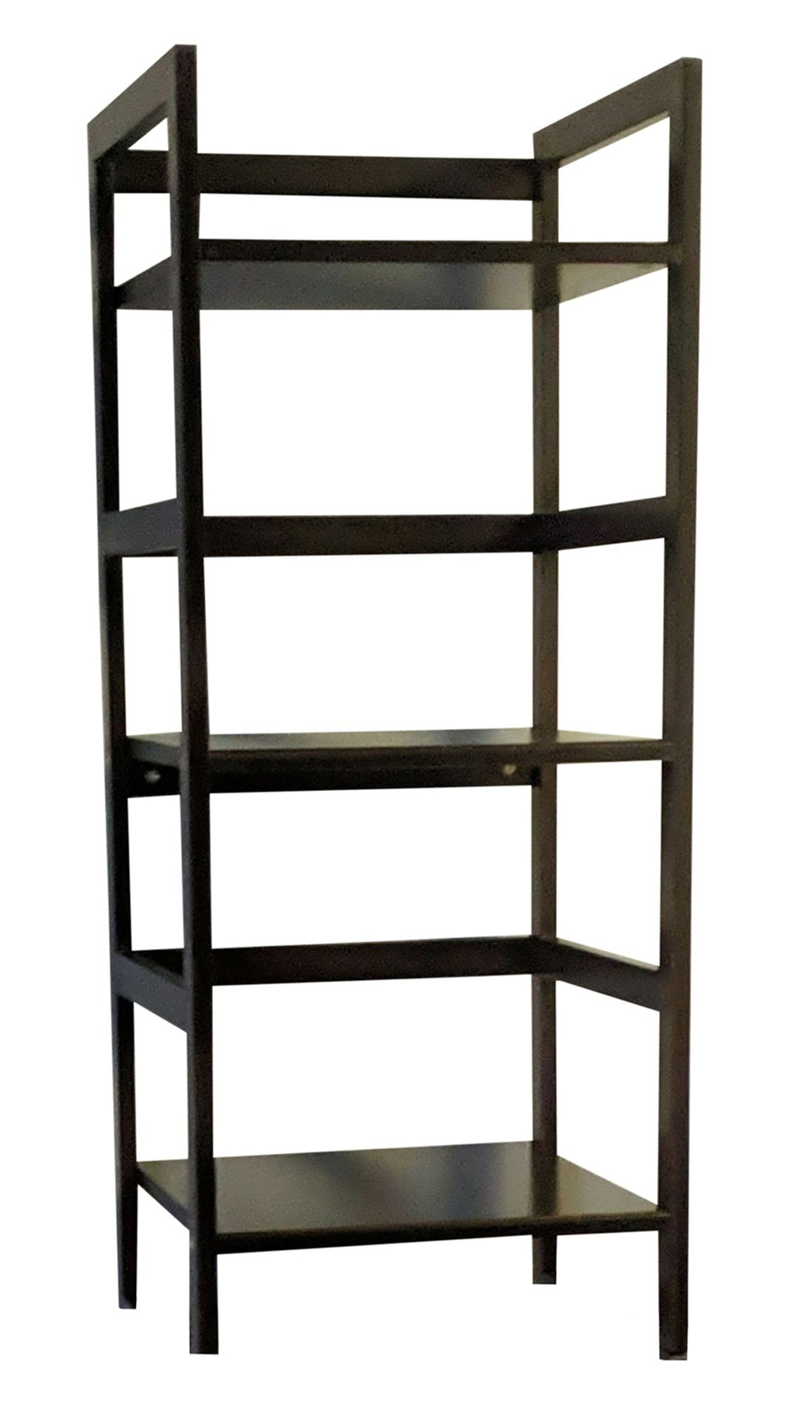 Eccostyle 3-Tier Bamboo Frame Stackable Tower Shelf - Espresso