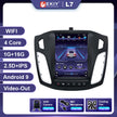 EKIY Android 10.0 Car GPS For Ford Focus 3 Mk 3 2011 - 2019 Navigation Radio Stereo Multimedia Vertical Tesla Screen BT NO 2 DIN