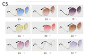 Ladies Round Sunglasse Glasses Women