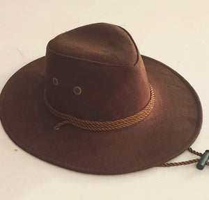 Big Along The Chicken Skin Velvet Western Rope Rider Hat Cowboy Hat Stereotyped Hat