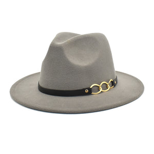 Women's Woolen Top Hat Belt Accessories