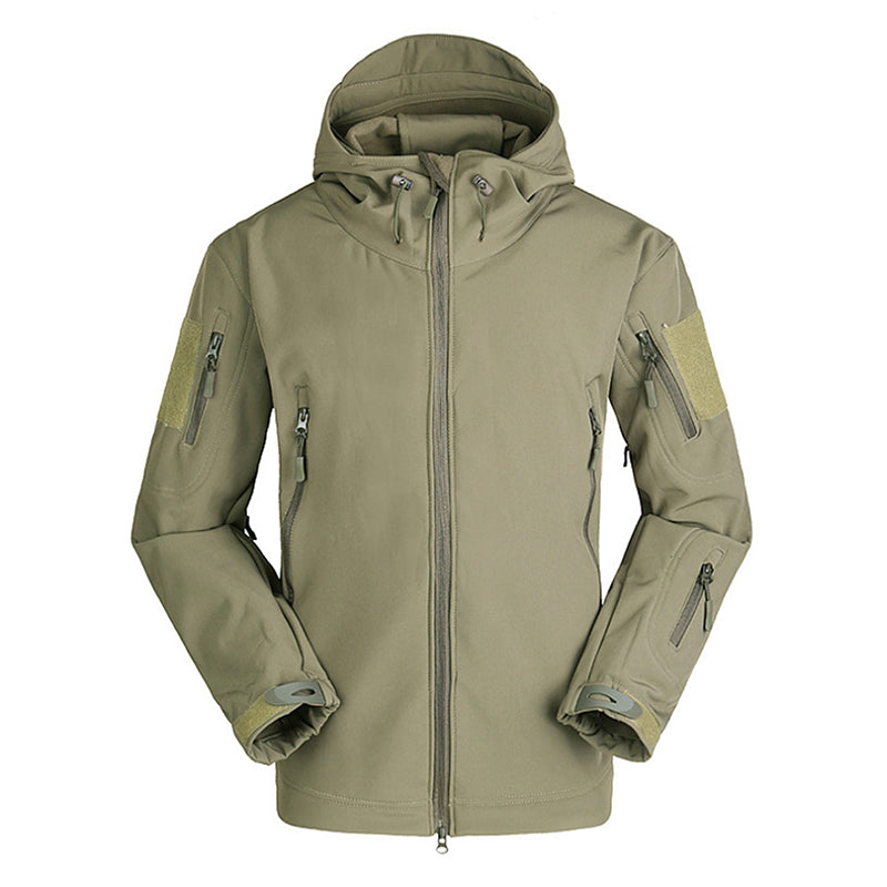 Winter Outdoor Men Jacket Waterproof Jackets Solid Military Fit Clothing