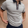 Alpscommerce Men Solid Polo Shirts Man Clothing