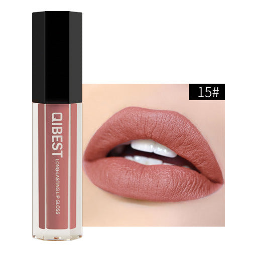 QIBEST Makeup Hexagonal Lip Gloss