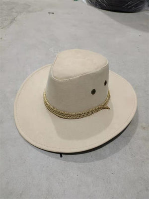 Big Along The Chicken Skin Velvet Western Rope Rider Hat Cowboy Hat Stereotyped Hat